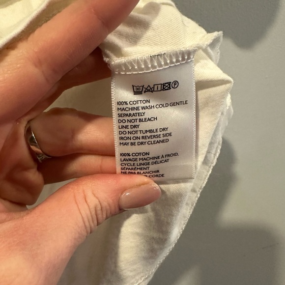 Wrangler | Navy Blue & White Women’s Ringer Tee - Picture 4 of 5